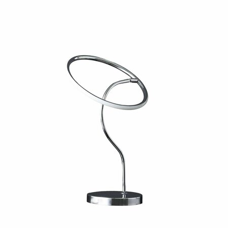 CLING 25.5 in. Circular Halo Ring Led Modern Table Lamp CL3125283